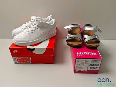 Nike Air Force 1 Low blanches, taille enfant 3 ans