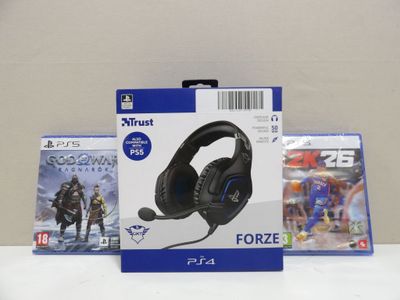 2 jeux pour Playstation 5 God of War Ragnarok et NBA 2K 26, on y joint - Photo 1