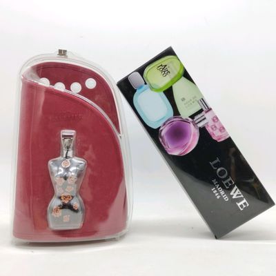 LOEWE + JEAN-PAUL GAULTIER. Lot composé de 2 coffrets compre…