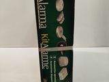 a box of mushrooms sitting on top of a white table