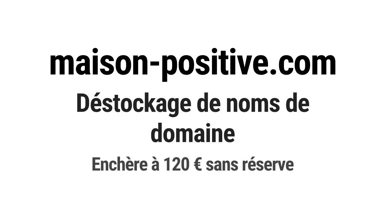 Destockage & Invendus