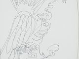 an image of a drawing of a bird on a white background