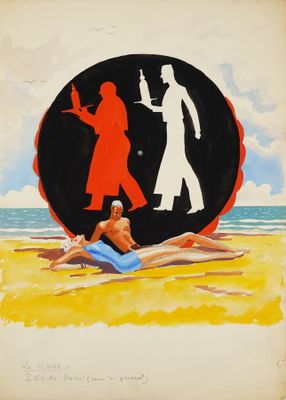 SABRAN Guy ( 1902-1984 né à Saint-Rambert-l'Île-Barbe/Rhône)…