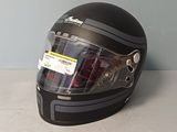 a helmet that is sitting on a table