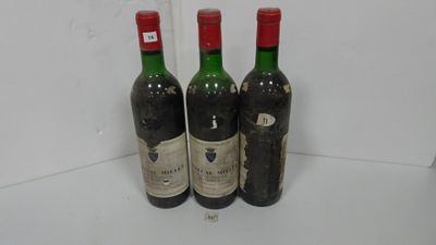 3 Bts Château Millet. Grand cru.