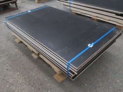 10 plaques de contreplaqué marine un côté lisse un côté anti… - Photo 1