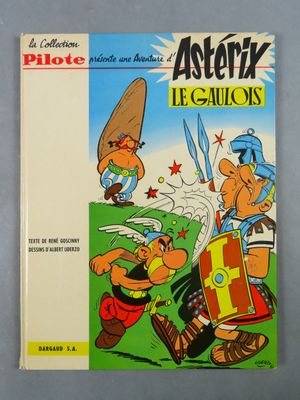 une image représentant un album de bande dessinée avec l'illustration d'un homme sur une planche de surf