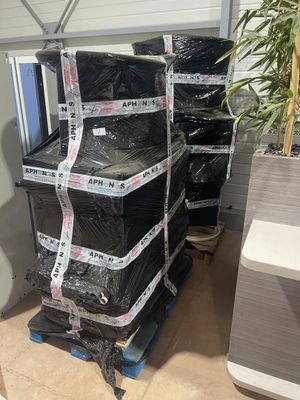 a lot of boxes that are stacked on top of each other