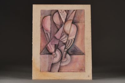 an image of a painting of a woman sitting on a chair