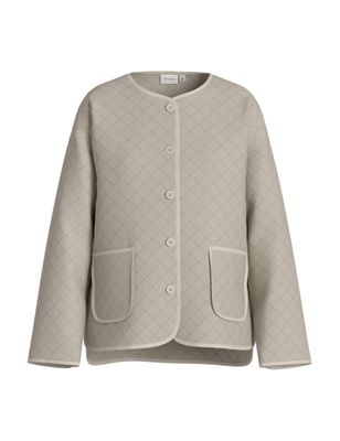 VILA CLOTHES - Veste matelassée - Motif léopard - Taille 40 …