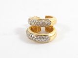 an image of a pair of gold rings with diamonds