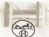 a picture of a purse with a horse drawn on it