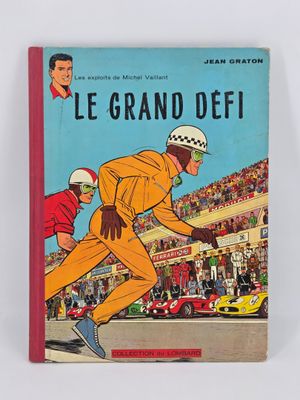 la couverture de *Le Grand Défi*, un livre pour enfants français