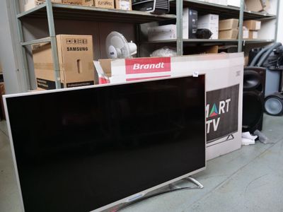 1 Televiseur Brandt 49 Pouces, Avec Tlc, + 1 Petit Sonorisat…