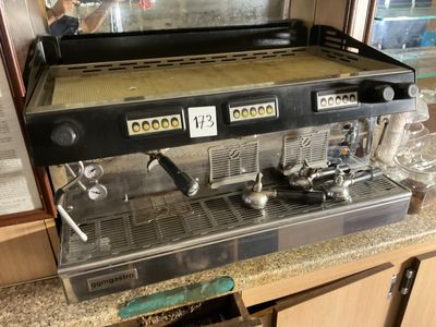 a coffee machine that is sitting on a counter