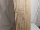 the box is empty and ready to be packed with the contents