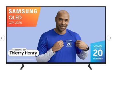 Le téléviseur QLED de Samsung est en promotion à 20 $