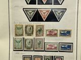 a picture of a picture of a collection of stamps on display
