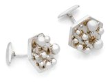 an image of a pair of earrings with pearls on them