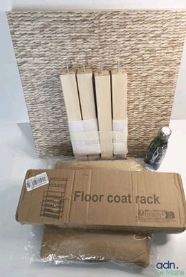 a picture of a cardboard box that has a bunch of books in it