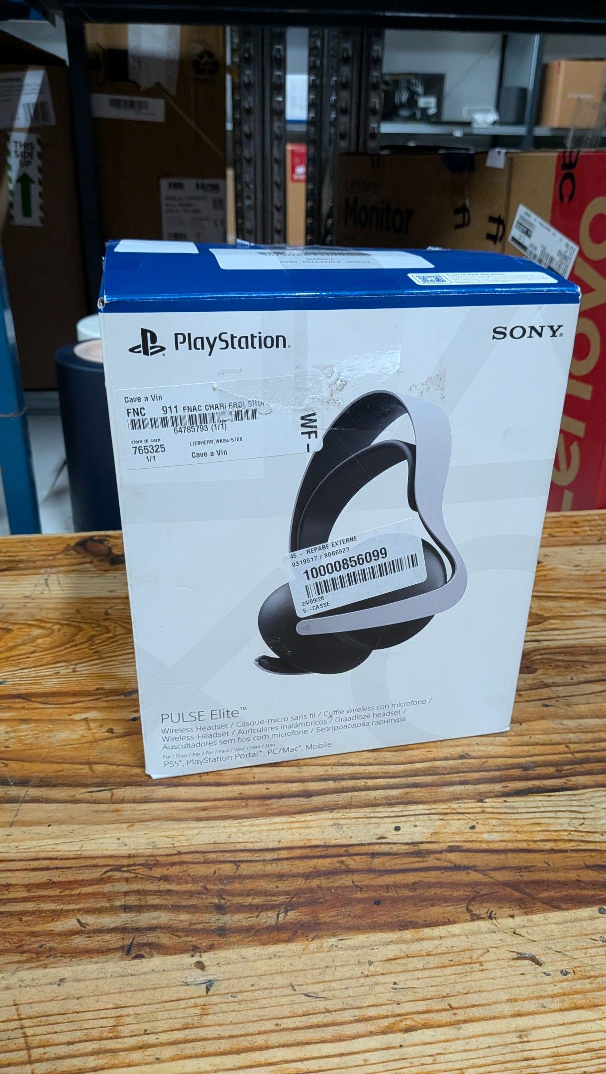 CASQUE GAMING SONY PLAYSTATION 5 - TVA RECUPERABLE