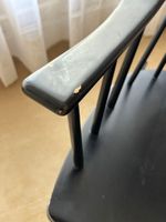 Lena LARSSON - Fauteuil à bascule en bois laqué noir, modèle… (photo 4)