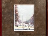 tableau représentant une vue du monument de Washington à Washington, D.C.