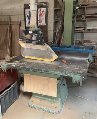 an image of a workbench in a workshop