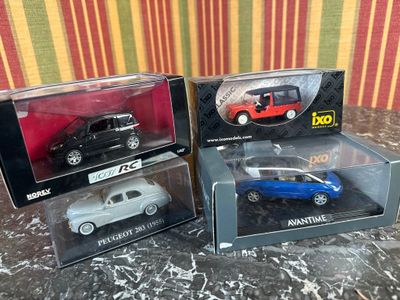 LOT de modèles réduit dont Norev Peugeot 1007 RC, échelle 1/…