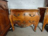 pair of french louis xv style commodes or commodes