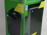 the box for the xbox game system is open and ready to be used