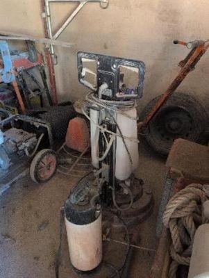 a picture of a room with a lot of stuff on the floor