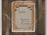 an image of a picture frame with a message attached to it