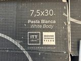 two boxes of pasta blanca sitting on top of each other