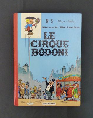 Benoît Brisefer (Peyo/Walthéry): Le cirque Bodoni édition or…