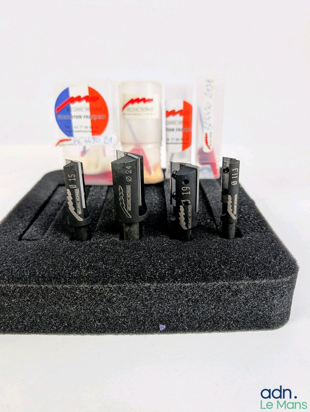 Lot de 4 porte-outils de défonçage à plaquettes réversibles …