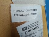 a piece of paper taped to the side of a box