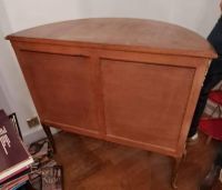 8860-1078 / X / Commode demi-lune de style louis XV en bois … (photo 3)