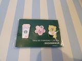 a card with a picture of a teddy bear and a cup of coffee on it