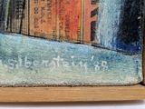a picture of a picture of a book shelf with books