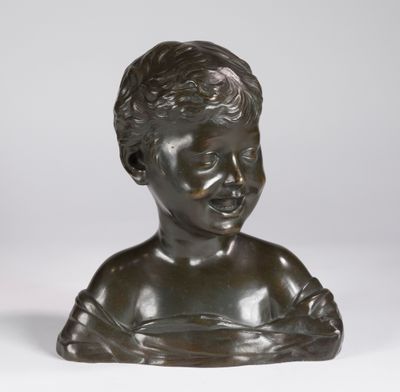 D'après DONATELLO (1386-1466). Enfant rieur.