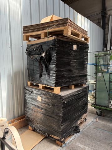 Stock de cartons d’emballage