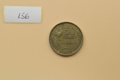 Quatrième République. Autre exemplaire 1954 8 g.