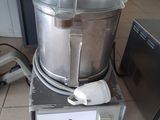 a silver blender sitting on top of a counter
