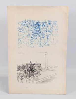 Théophile Alexandre STEINLEN (1859-1923), (x1) planche papie…