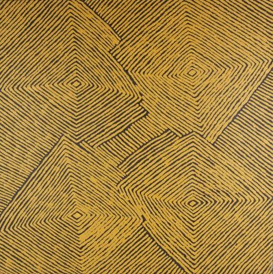 un gros plan sur une œuvre d'art ornée d'un motif