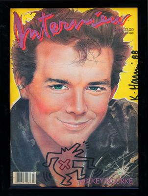 the front cover of a magazine with a picture of a man smiling