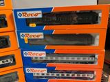 a lot of toy trains on display in a store