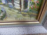 a picture of a painting on the wall of a house