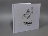 the cover of a book with a drawing of a man holding a tennis racquet